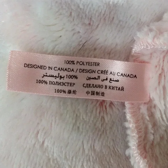 La Vie en Rose Women's Size M Hooded Bathrobe Housecoat Plush Bath Robe - Picture 10 of 10